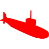 Submarine silhouette