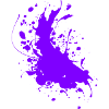 Splatter paint splashes Abstract