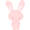 Lapin rose