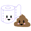 Toilet kawaii poo