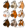 Horse collection "Coquins", the 9!