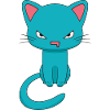 Angry Kawaii Cat