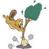 beaver flannelette animal animals9