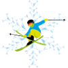 ski freestyle bright