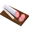 salami sausage sausage breakfast breakfast