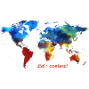 Laten we verkennen! kaart van de wereld