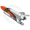 Rocket Science Space Shuttle Geschenk