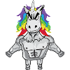 Muscle unicorn