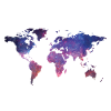 World at night