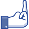 Middekfinger FB