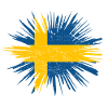 Gift Splatter Land Roots Sweden