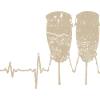 Gift Heartbeat Drum Bongo