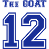The GOAT 12 blue