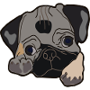 Pug head gift idea