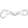 Handfesseln Handschellen Hanschelle Polizei