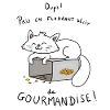 Chat gourmand