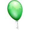 Ballon grün