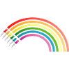 Regenbogen LED