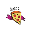 Mangez une tranche de pizza