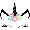 flowers Unicorn