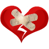 Heilender Herzverband