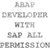 ABAP SAP Developer! gift idea