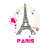 Pariisi Eiffel-torni sepustus rakkaus Fasion matkan turisti