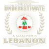 Never Underestimate Man LEBANON png