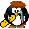 French penguin / french style