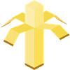 représentation abstraite d'une banane