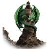 dragon lighthouse by CustomStyle