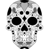 calavera black version