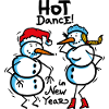 Dancing snowmen