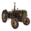 Tractor, farmer, farmer,