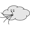 Wind,wolke,passat,zeichnung