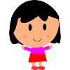 Mädchen Cartoon