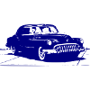 Old Timer in blau