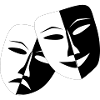 Two masks - drama