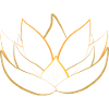 Goldene Lotusblüte - Lotosblüte