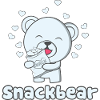 Snack bear / snack bear with heart