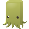 Tüte als Monster