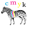 CMYK Zebra