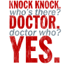 "Knock Knock! Doctor Who?" Design
