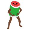 Watermelons man