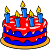 Gâteau d'anniversaire