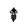 Motorcycle driver