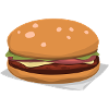 Leckerer Hamburger