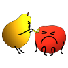 Apple and pear