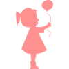 Girl with balloon