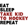 Take kid to hockey